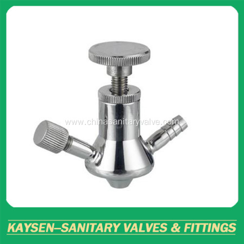 Sanitary grade aseptic sampling valves
